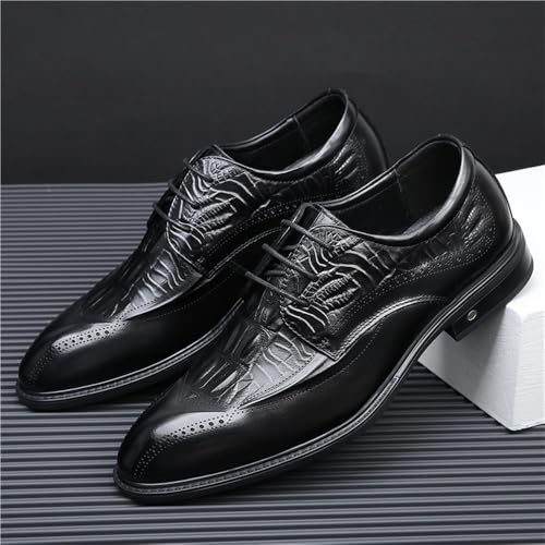 Comfortable Premium Leather Oxford Shoes for Men Stylish Lace Up Design for Office and Business Wear2