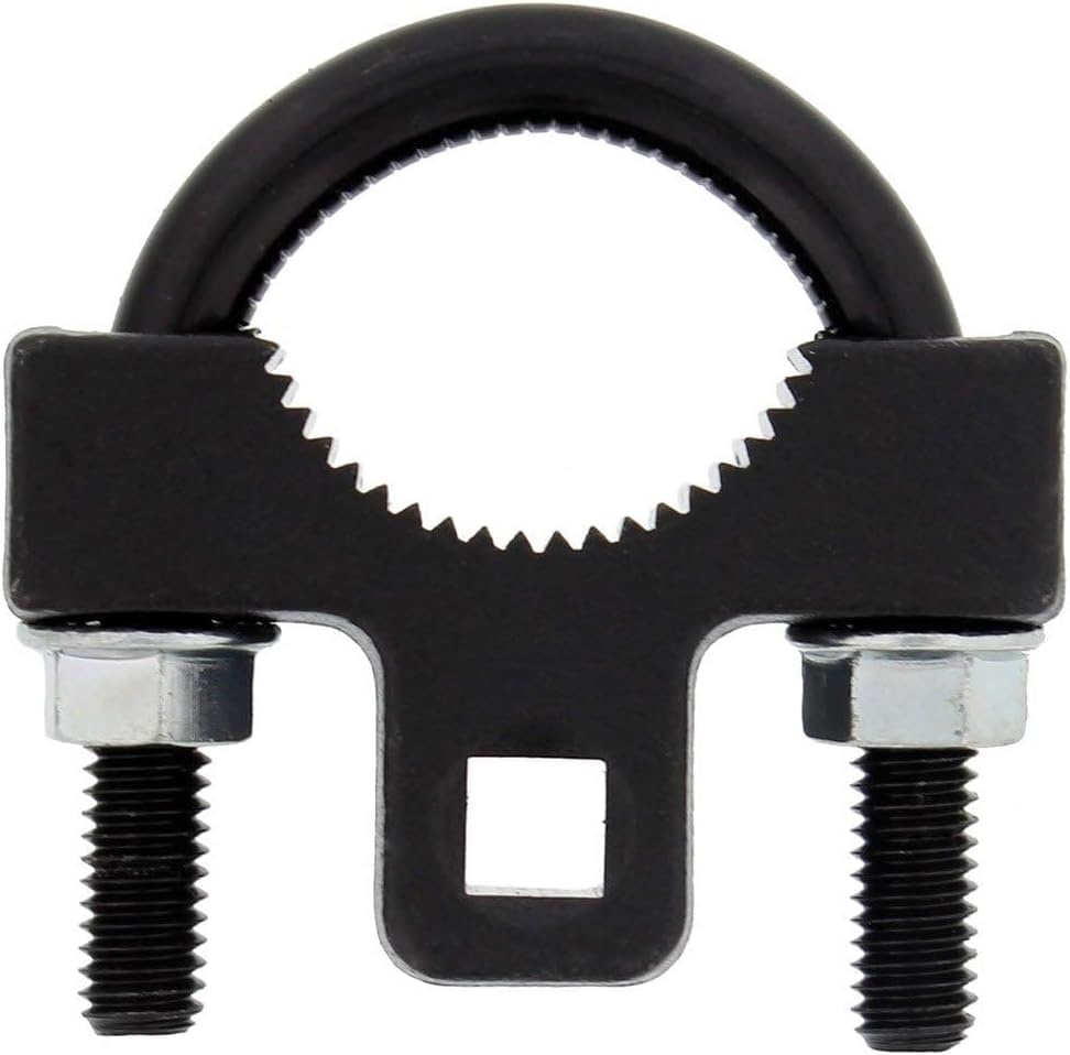 KASTWAVE Inner Tie Rod Removal Tool - 3/8 inch Universal Low Profile Tool 27-42mm with Non-Slip Teeth for Inner Tie Rod Removal and Installation Inner Tie Rod Tool Inner Tie Rod U-Wrench