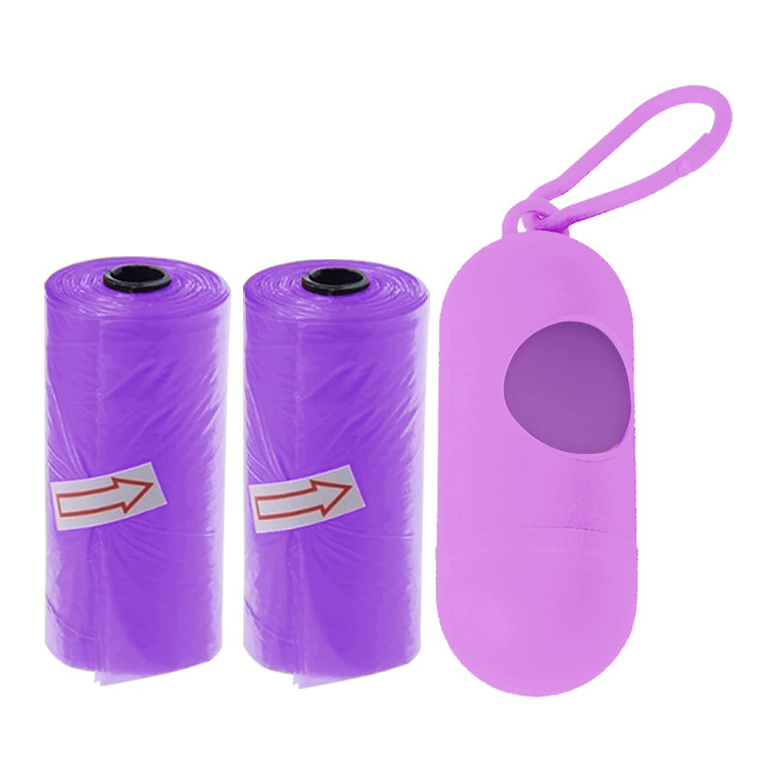 Star Babies Scented Nappy Bag with Dispenser Lavender, Pack of 2 (30 Bags) 22x32cm