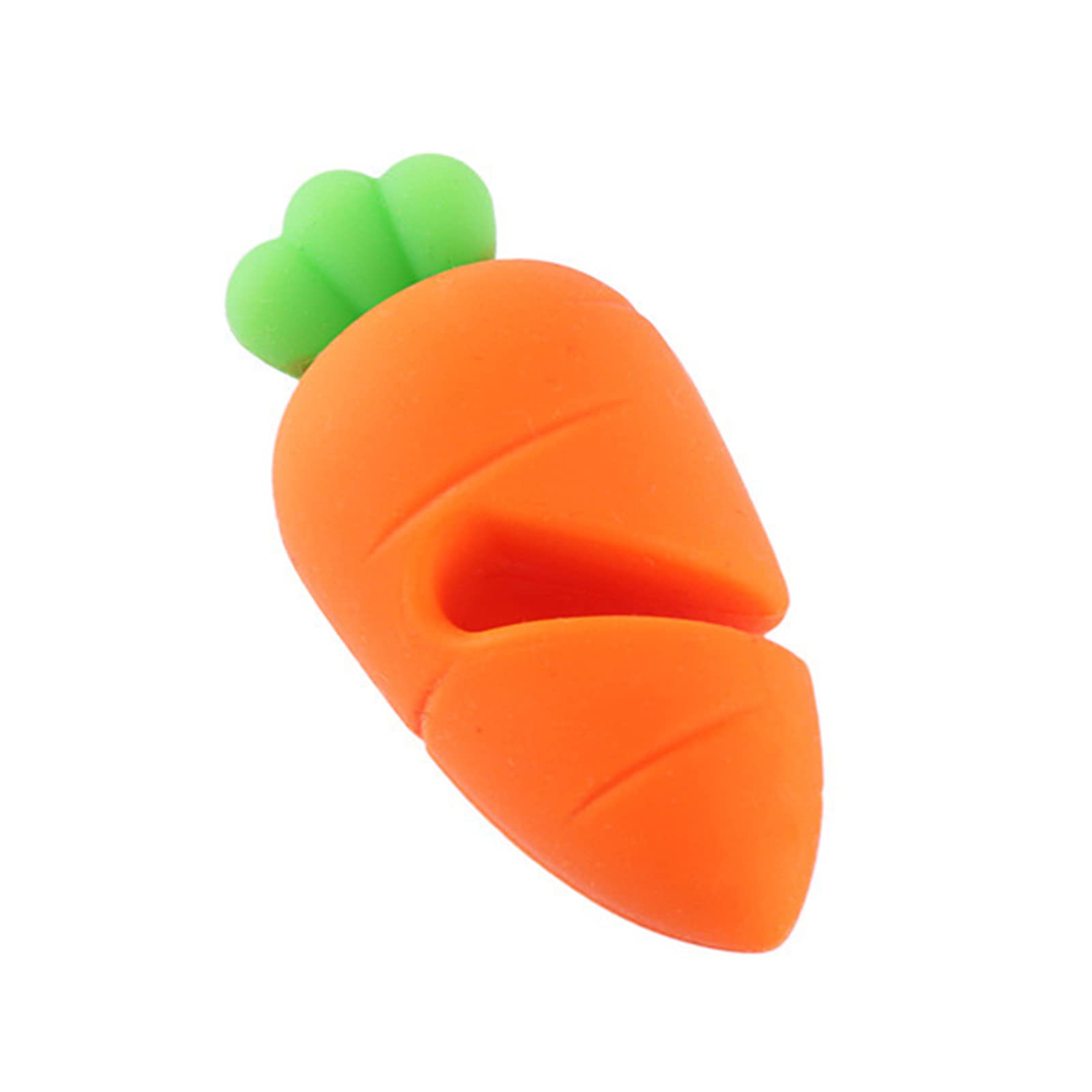 IOAOAI Silicone small carrot pot lid raise Pot Lid Lifters Pot Lid Holder overflow preventer pot lid pot lid clip practical kitchen tools 1