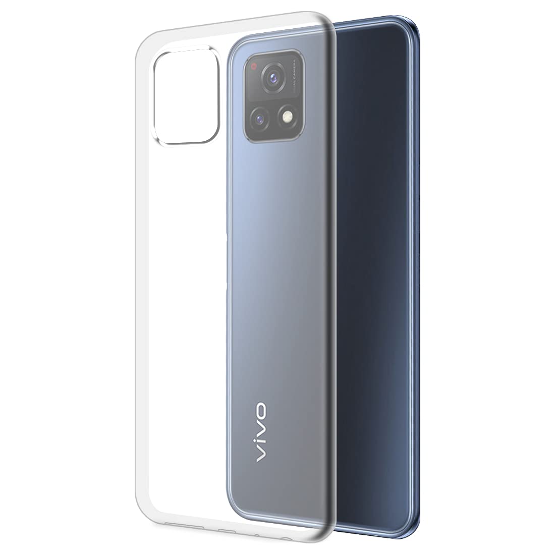 Fashionury Back Cover for Vivo Y72 5G (Flexible|Silicone|Transparent) (B09DD57X8J) Amazon Price History, Amazon Price Tracker