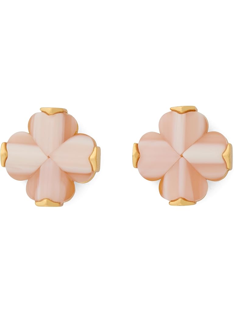 Pink Kate Spade New York Spade Flower Studs