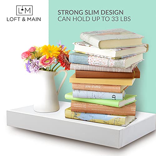 Loft And Main 16 Inch Floating Shelf With Drawer thumb #4