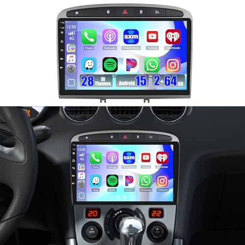 Lca For Peugeot 408 308 2007-2013 9 Inch Radio Car Android Mp5 Player Casing Fra