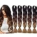 Emmet Jumbo Braiding Synthetic Hair 100g/pc 24