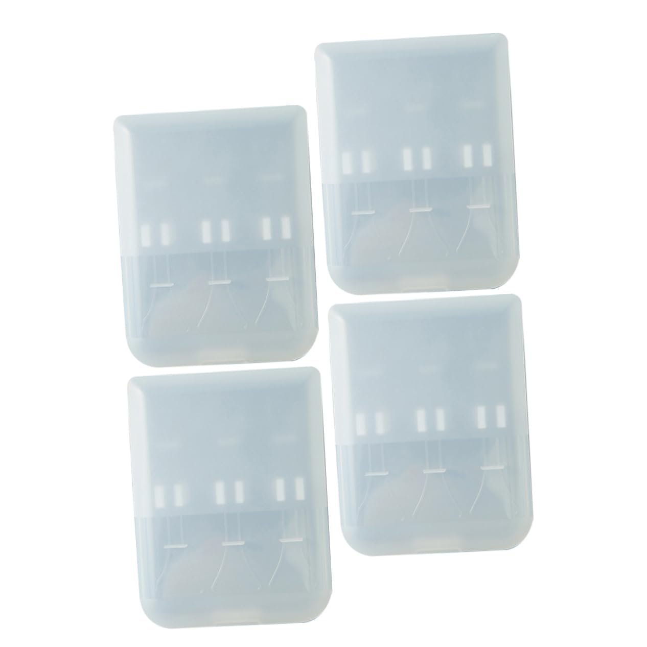 Beaupretty Caja De Almacenamiento De Cabezales De Cepillo De De 20 Piezas Estuche De Viaje para Cabezales De Cepillo De Eléctrico Contenedor De Almacenamiento De Cabezales