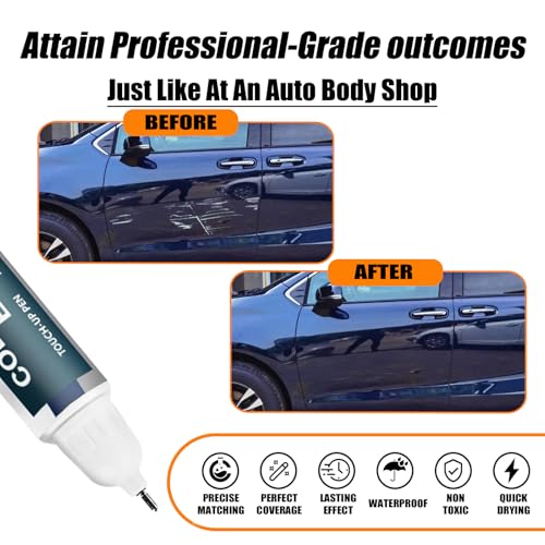 Image of 8X8 Blueprint Touch Up Paint for Toyota, Car Paint Pen Scratch Repair Two-In-One Touch Up Paint, Premium Car Scratch Remover for Deep Scratches