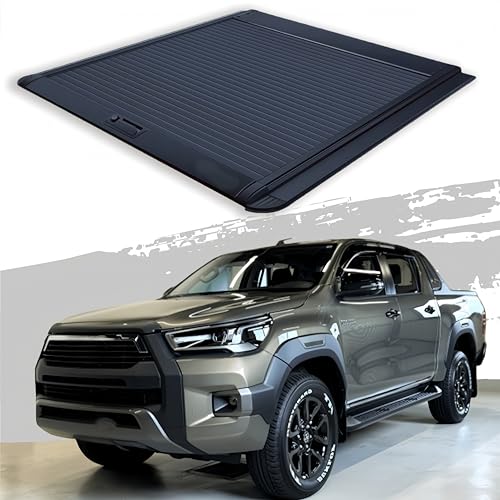 Retractable Tonneau Cover Fit for Toyota Hilux GUN125 2016-2025 Truck Bed Truck Cover System Lockable