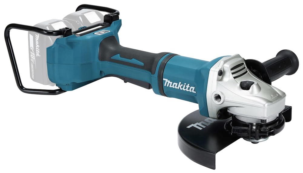 Makita DGA901ZKU2 akumulatorowa szlifierka kątowa 2 x 18 V z Bluetooth (bez akumulatora, bez ładowarki) w walizce transportowej