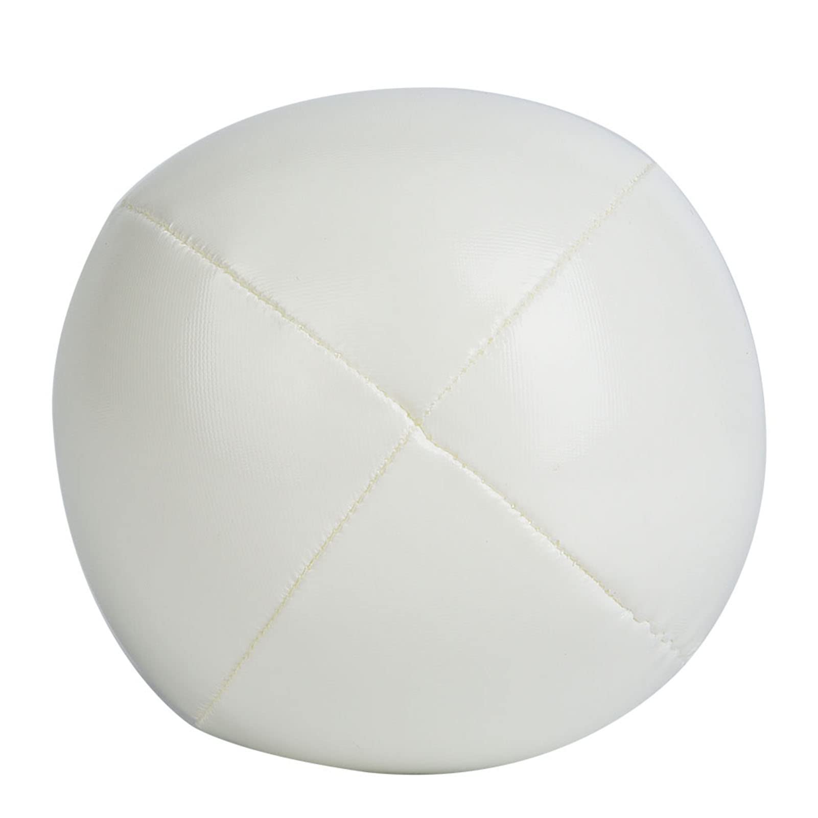 Mtlavishness Juego de 3 Pelotas de Malabarismo de PU Juego de Pelotas de Malabarismo de Payaso para Principiantes y Profesionales Equipo de Malabarismo con Peso Suave para (Blanca) — view 5