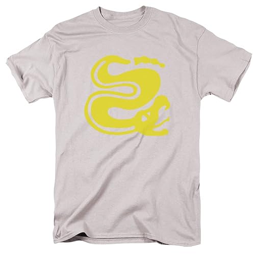 Popfunk Classic Legends of The Hidden Temple Unisex Adult T Shirt Collection - 3X-Large - Silver Snakes