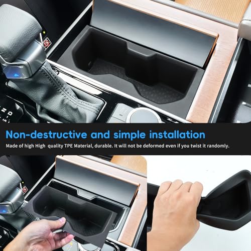 Insert de porte-gobelet pour Toyota Sequoia et Tundra console centrale