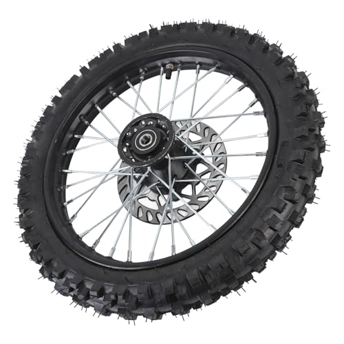 14 Zoll Dirt Bike Vorderradbaugruppe 60/100-14 2,5-14 Reifen Innenrohr mit Bremsrotor 125 140 150 160 Cm3 Pit Riders