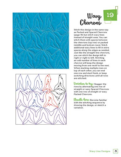 99 Machine-Quilting Designs: Ideas & Options for Walking-Foot & Free-Motion Quilting - Thumbnail 2