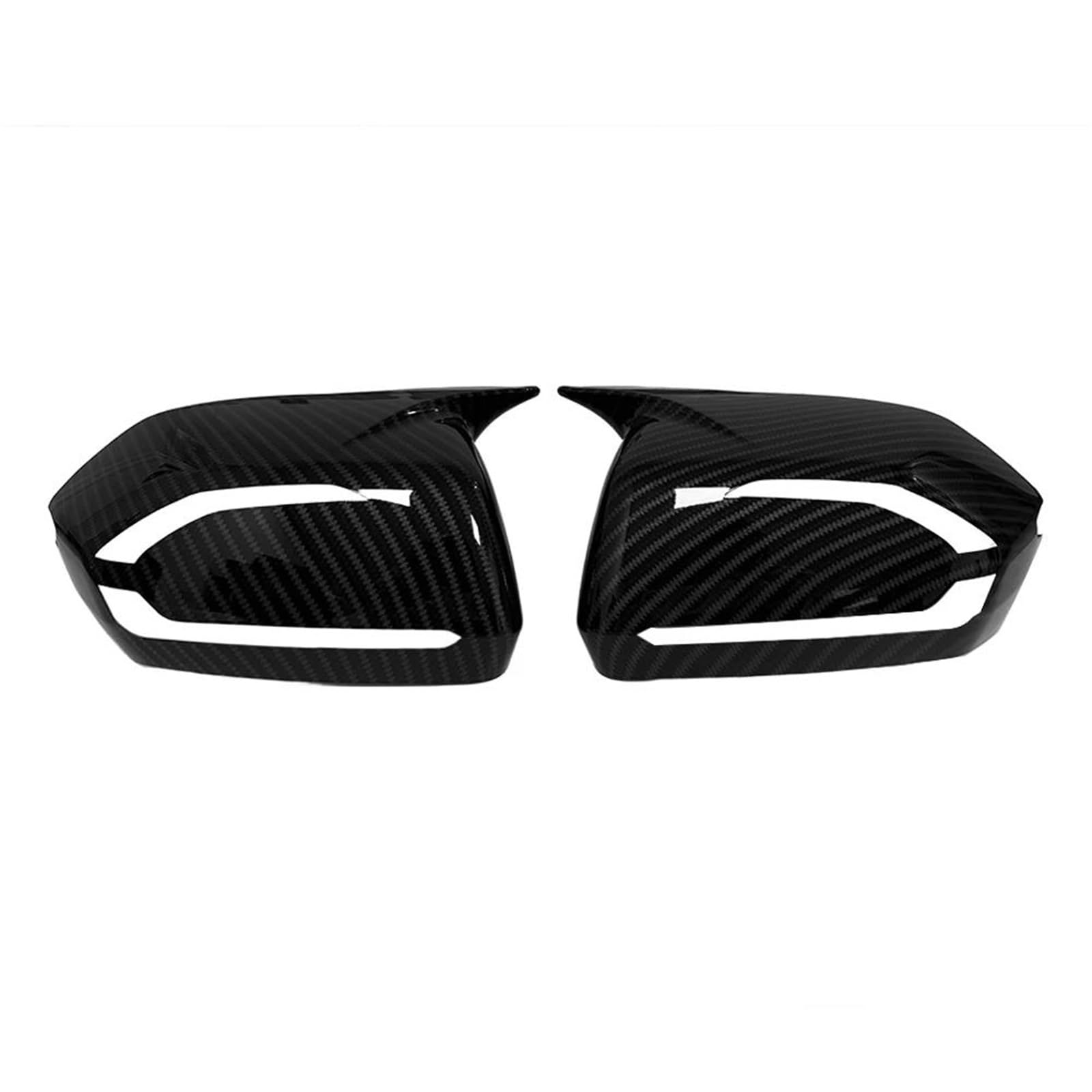 Rearview Mirror Cover for Hyundai for Palisade 2020-2025 ABS Car Rearview Side Mirror Cover Wing Cap Exterior Door Housing Shell Trim Adhesive Sticker CLVCCZTZGW(Carbon Look)