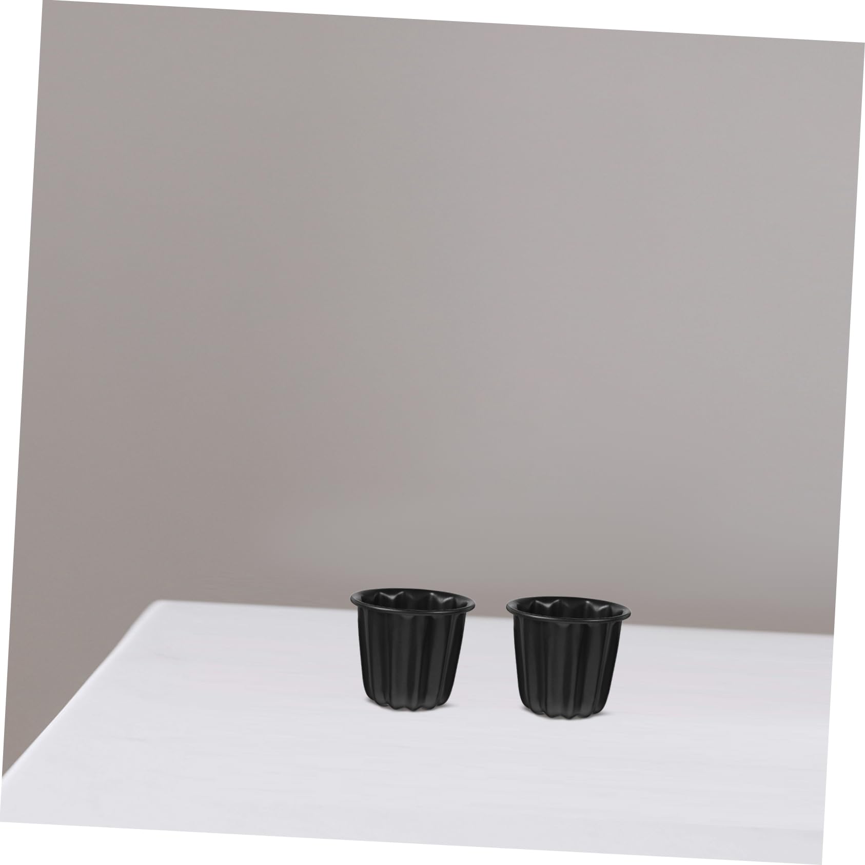Mikinona 8piezas Moldes Antiadherentes Para Canelés y Muffins Molde De Hornear Multifuncional Para Tartas Puddings y Postres Para Cocinas y Reuniones Familiares
