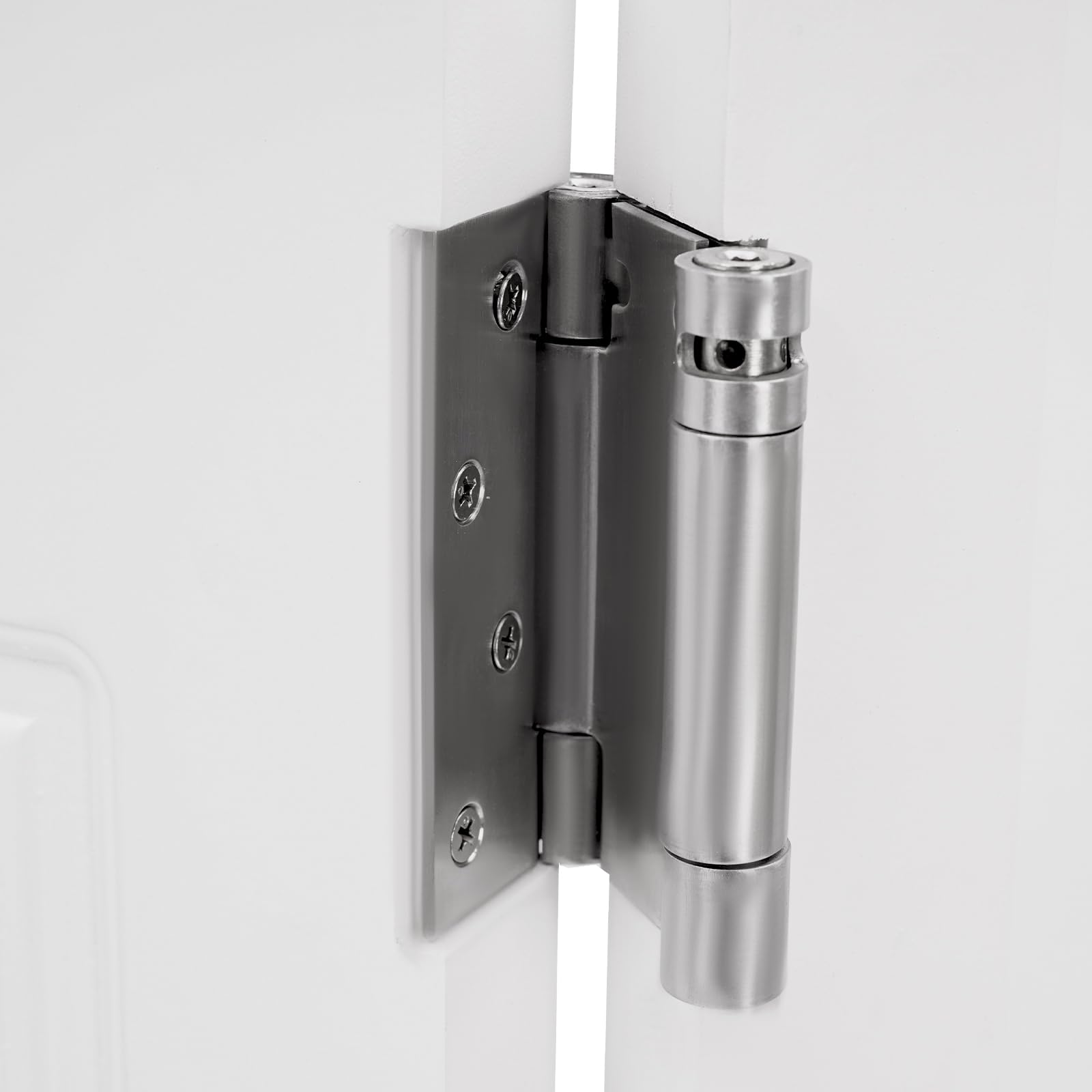 Porta basculante, porta a battente, porta del salone con cerniere in acciaio inox e chiusura automatica, angolo di rotazione di 180°, porte in legno per cucina, bar, caffetteria (81 × 106,5 × 3,5 cm)