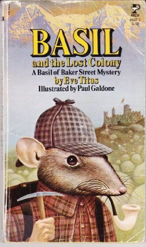Basil and the Lost Colony 0671416022 Book Cover