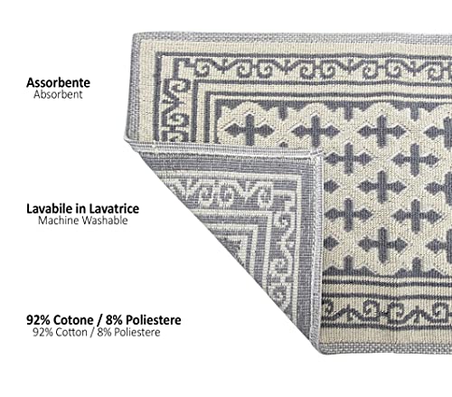 CosìCasa Badteppich rutschfest waschbar & weich - Ideal als Badematte, Badezimmerteppich oder Badvorleger - Bad Teppich… – Bild 7