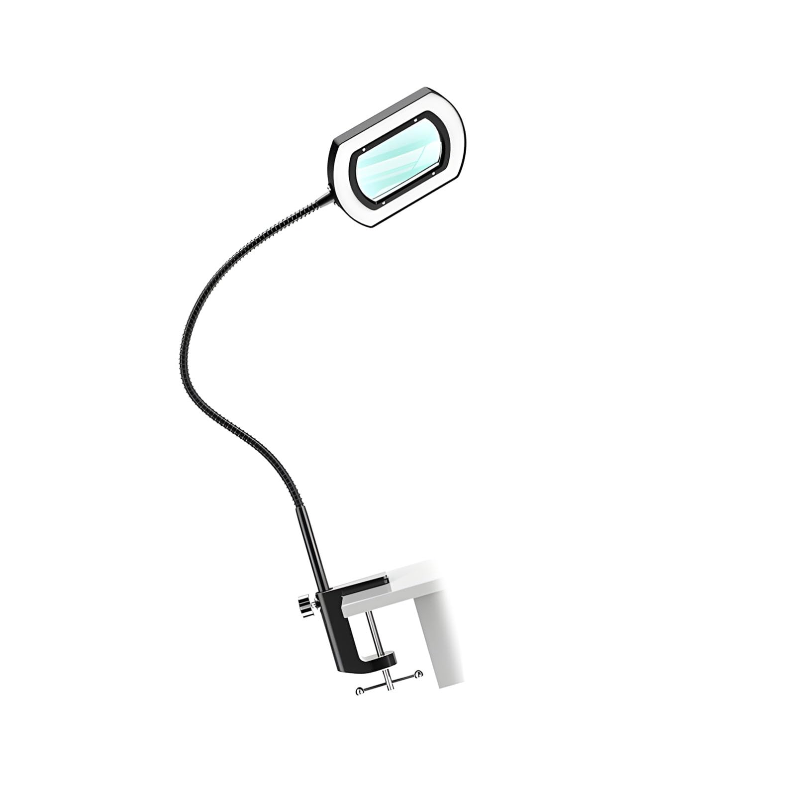 Modifiable Corner Square LED Touch Enlarger Highlighting Touch Control for Easy Action 720P Magnification in Faint Light Modern