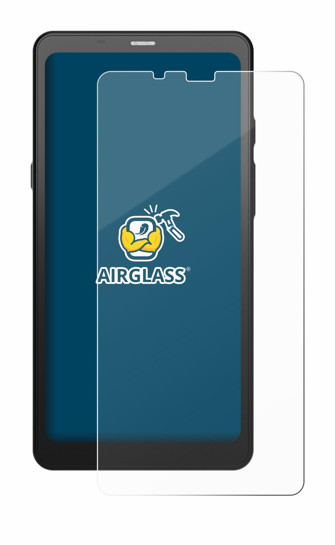 BROTECT Glass Screen Protector Film Compatible with Onyx Boox Palma - Glass-Foil 9H Protection [Scratch Resistant, High Clarity]