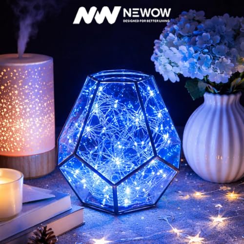 Image of NW USB String Light | USB Light | Decoration Copper USB Powered | 100 Led Light | 10 Meters Light Color- Blue (Pack of 8)