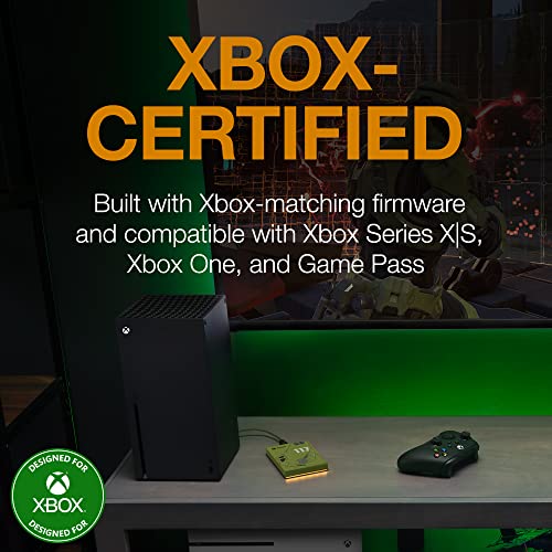 Image of Seagate Game Drive for Xbox Halo Infinite SE 5TB External Hard Drive HDD, USB 3.2 Gen 1 for, Customizable RGB LED Lighting and 3-Year Data Recovery Services (STKX5000400)