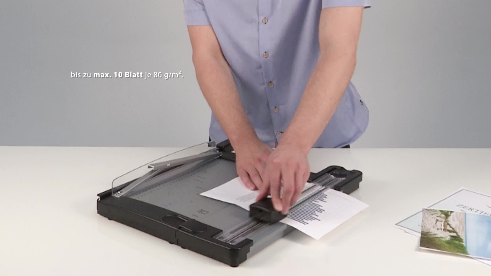 Monolith OC 500 Lever & Rotary Cutter - 2-in-1 Paper Cutting Machine