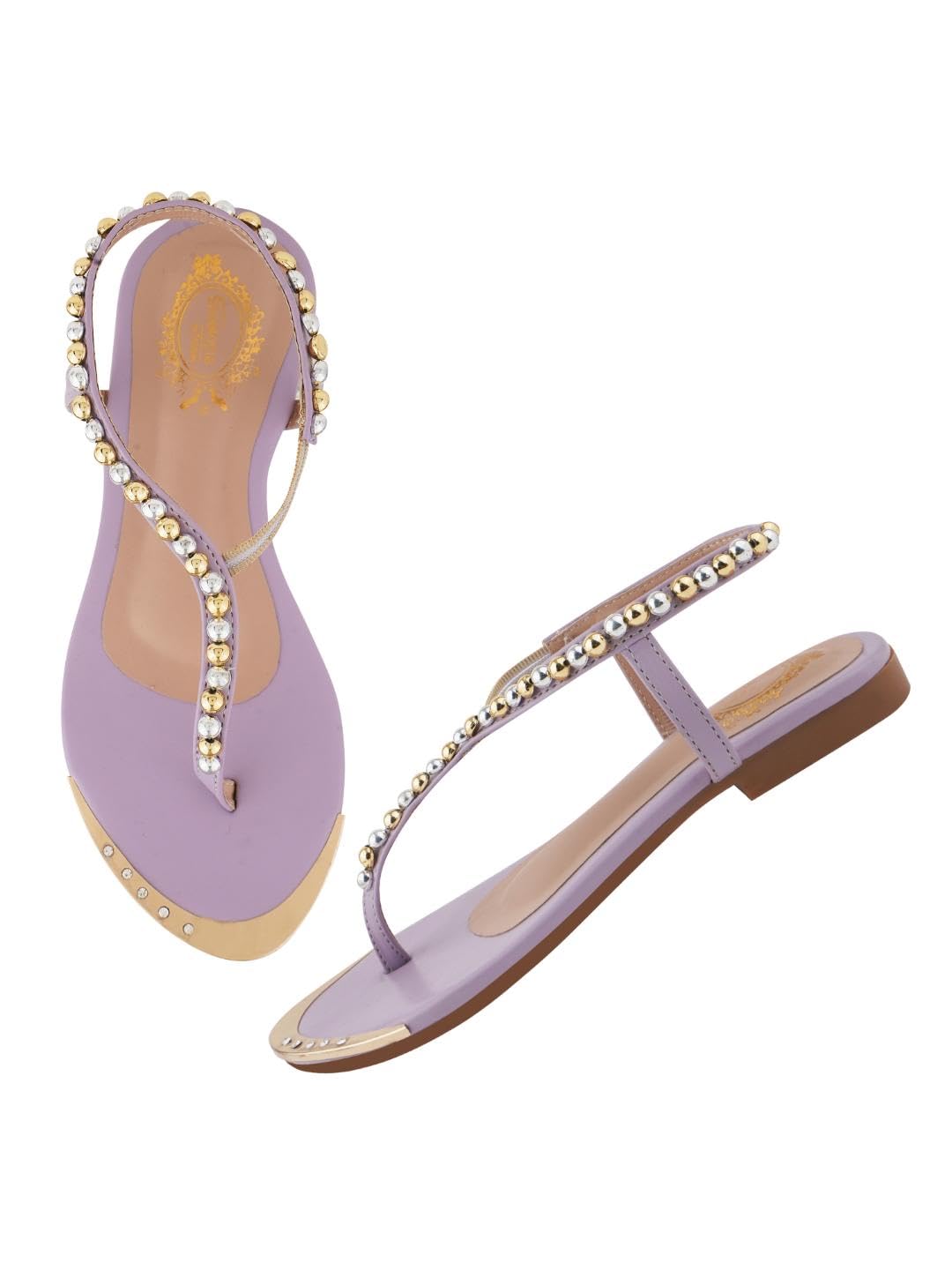 Shoetopia Womens SND-163 Flat Sandal-8 Kids UK (SND-163-Purple)-EU41 (B0D14BX1SB) Amazon Price History, Amazon Price Tracker