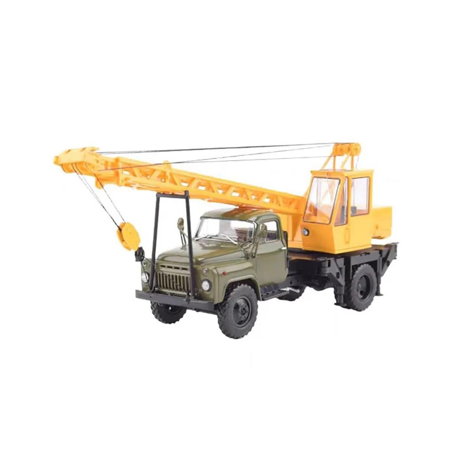 Metallo Scala Replica 1 43 Per Il Modello Di Auto In Lega Gorky Truck GAZ-53A Car Crane KS-1562B Per Gli Amici Souvenir Da Regalare Hobby Veicoli Giochi Set