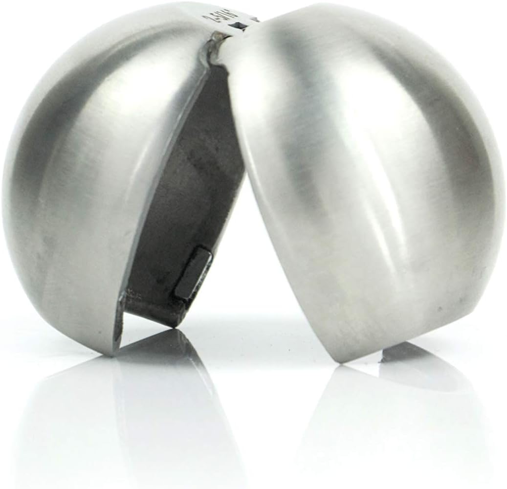 Clamshell - Stainless Steel Tow Ball Adapter - Converts 2" Tow Ball to 2-5/16" - Universal Fit - Premium Hitch Accessory