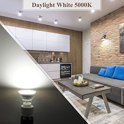Image of DiCUNO GU10 LED Light Bulbs, 6W 60W Halogen Replacement, Bright Daylight