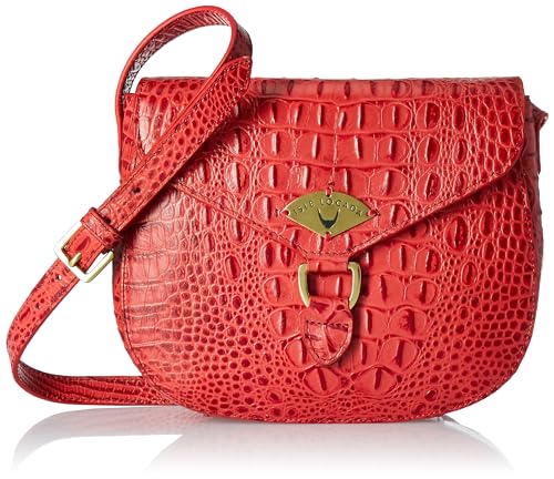 Isle Locada by Hidesign Womens Crossbody bag (Berry) (B0C5X192PW) Amazon Price History, Amazon Price Tracker