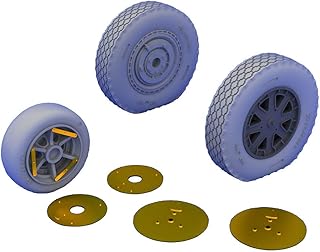 EDU648203 1:48 Eduard P-39 Airacobra Wheels Late (for use with The Eduard Model kit) [Model KIT Accessory]