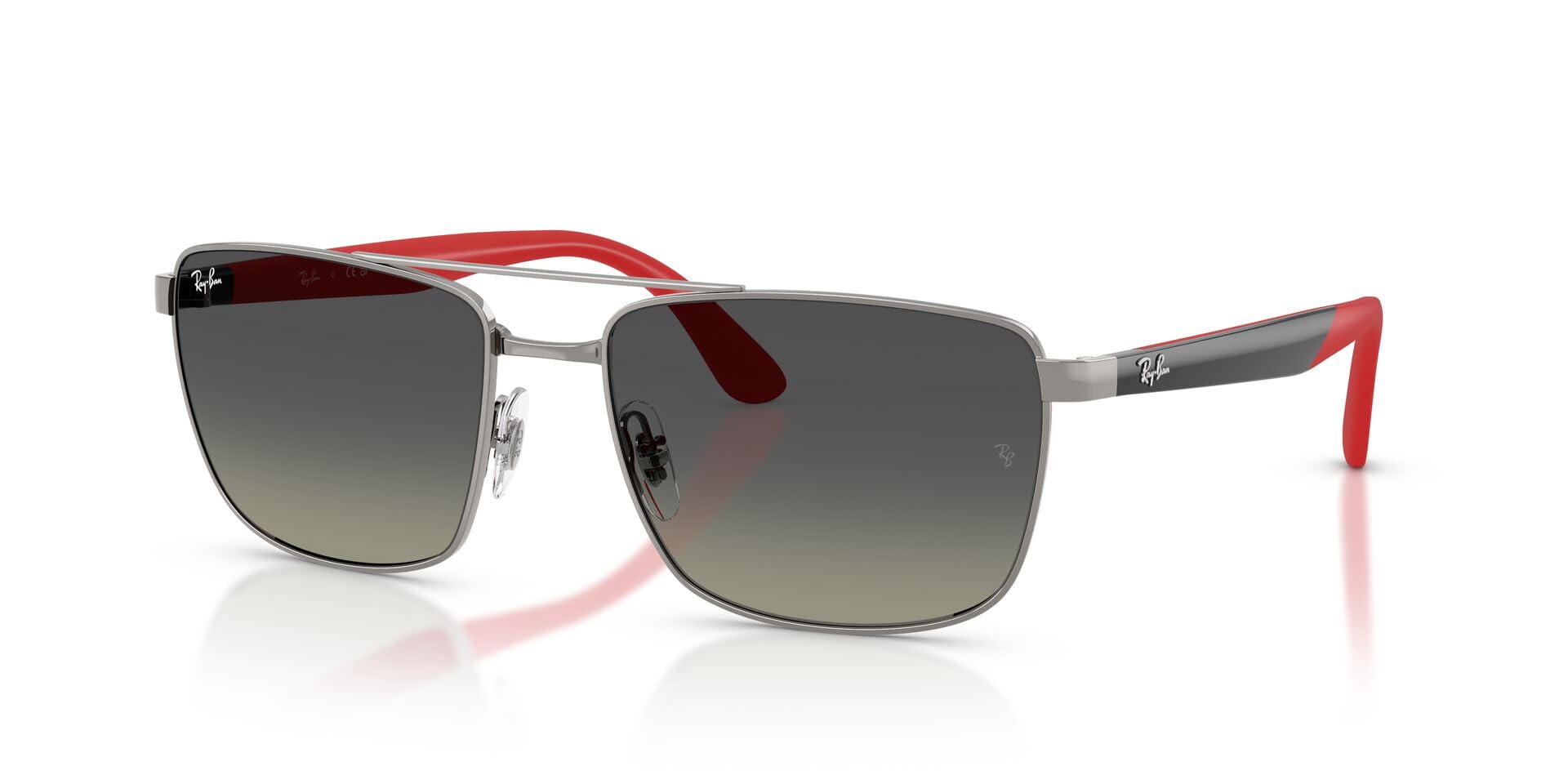 ray-ban Unisex Gradient Grey Lens Rectangle Sunglasses - 0RB3760I004/1159-picture-10