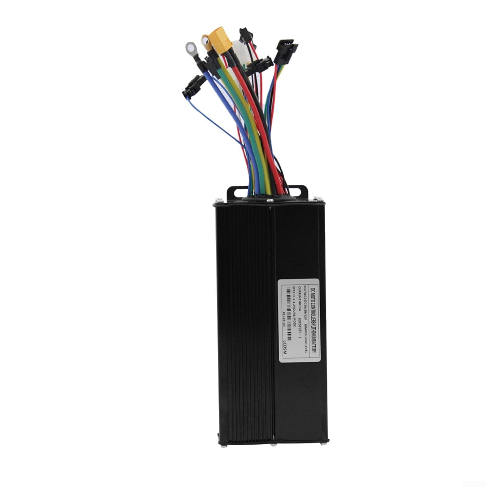 Controlador sin escobillas E-Bike 36V-52V 1500W/2000W inteligente de 3 modos de onda sinusoidal aleación de aluminio 40A control de motor de bicicleta eléctrica pieza scooter eléctrico
