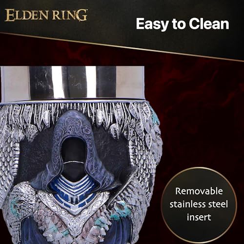 Copa de asesino de cuchillo negro Elden Ring con acabados premium tallados 5