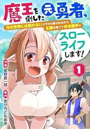 魔王を倒した元勇者、元の世界には戻れないと今さら言われたので、王国を捨てて好き勝手にスローライフします！