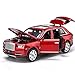 Ksydhwd Modello d'auto 1/32 Diecast Modelli di Auto in Lega Rolls Royce Cullinan Modello in Metallo Sound Light Tirare Indietro SUV per Bambini 7 Porte Aperte Giocattoli per Ragazzi