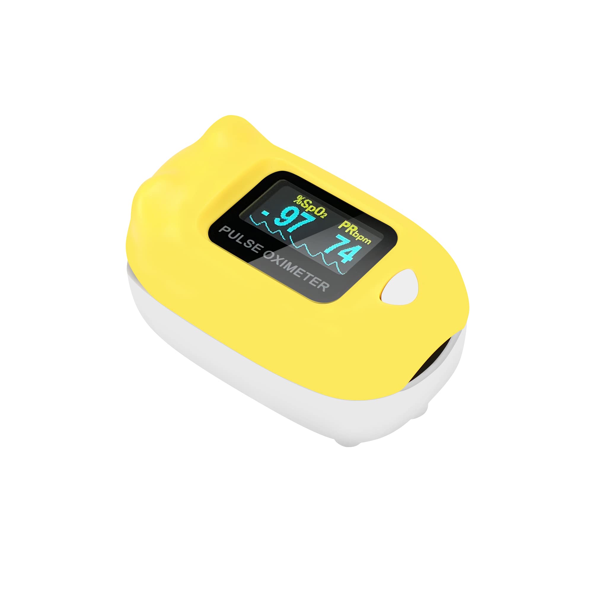 baby Pulse Oximeter Fingertip Oximeter Blood Oxygen Saturation Monitor (SpO2) with Plethysmograph and Perfusion Index