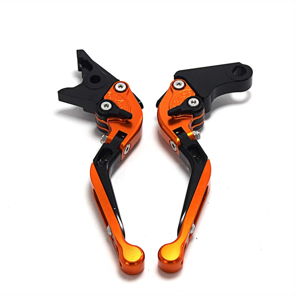 for B.M.W HP2 Enduro 2005-2008 HP2 Megamoto 2006-2009 Left and Right Folding Extendable Brake Clutch Levers 100% NEW (Color : P)