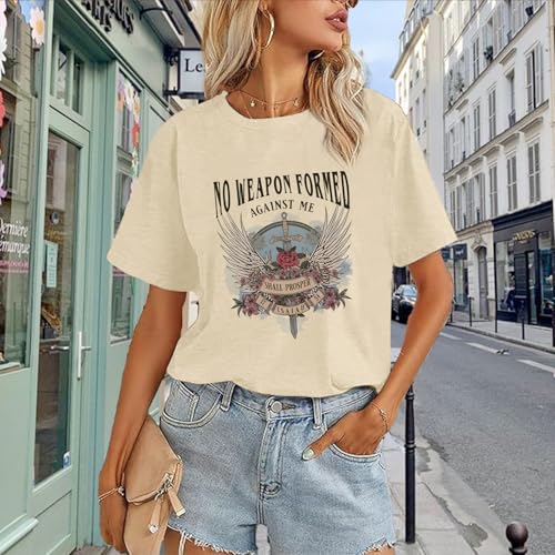 Christian Shirts for Women Bible Verse Boho Graphic Tees Shirt Religious Tshirts Vintage Floral Casual Summer Tops2