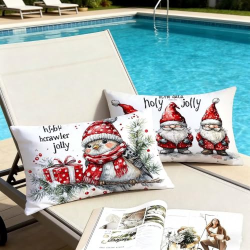 Housse de coussin 40x80 imperméable avec zip invisible