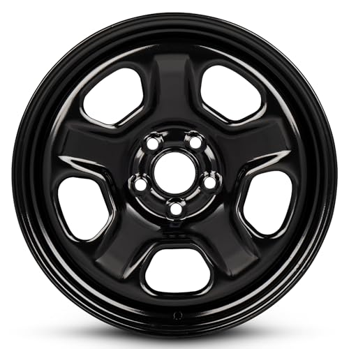 For 2013-2019 Ford Explorer 18 Inch Painted Black Rim - OE Direct Replacement - Road Ready SUV Wheel