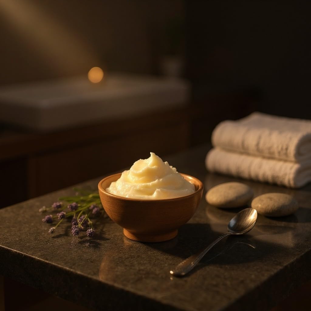 Upper EastSide L.L.C Premium Refined Unscented Raw Shea Butter, Natural Pure Form, 1 Pound