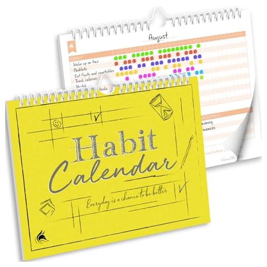 Clever Fox Calendario de hábitos – Rastreador de hábitos inspiradores para hábitos atómicos – Colorido diario planificador de hábitos y objetivos para aumentar la productividad y convertirse en tu