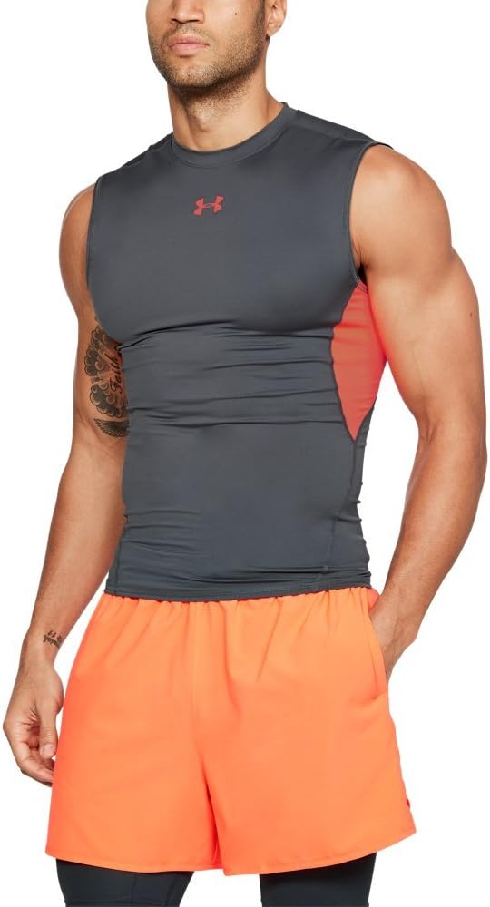 Under Armour Men's HeatGear Sleeveless Compression T-Shirt