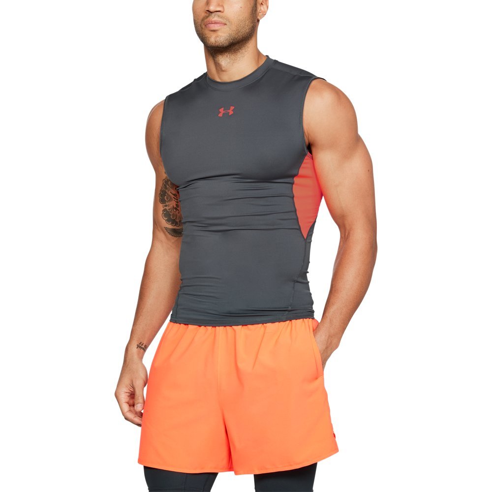 Under Armour Men's HeatGear Sleeveless Compression T-Shirt
