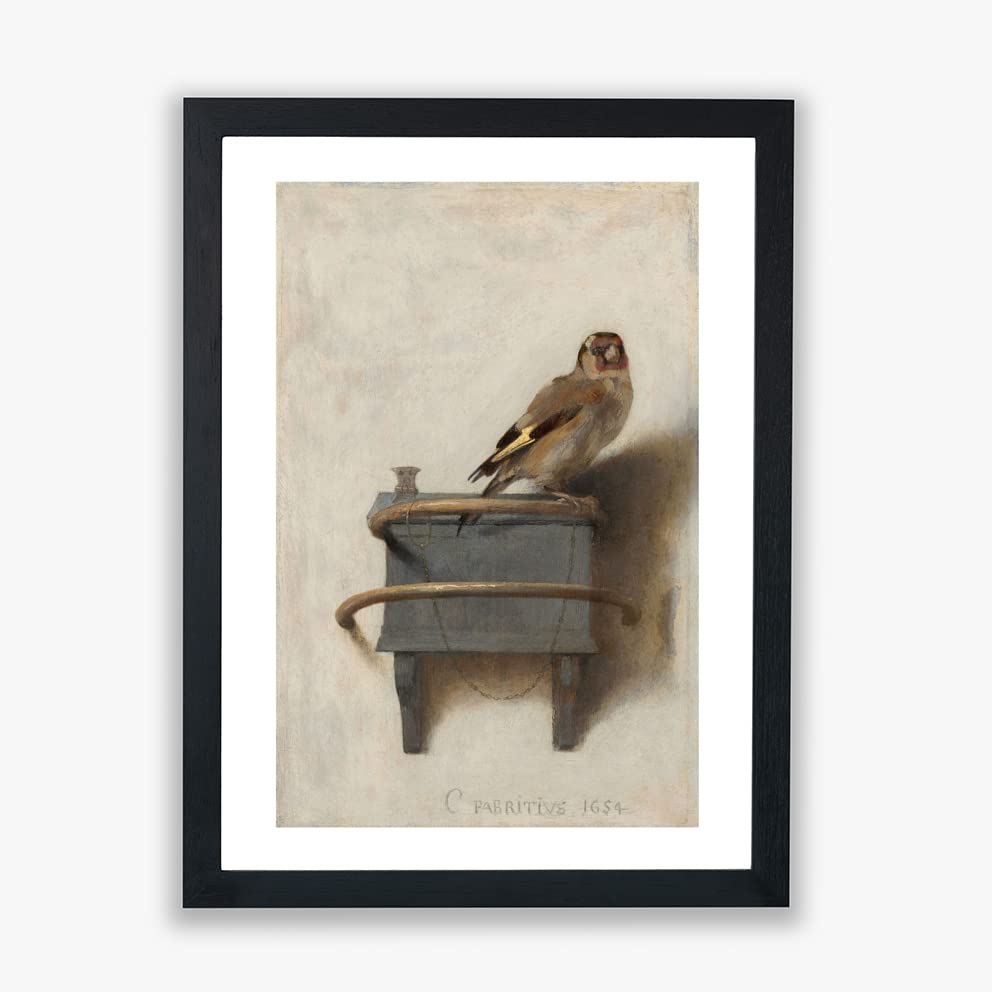 Impression murale encadrée The Goldfinch 1654 de Carel Fabritius