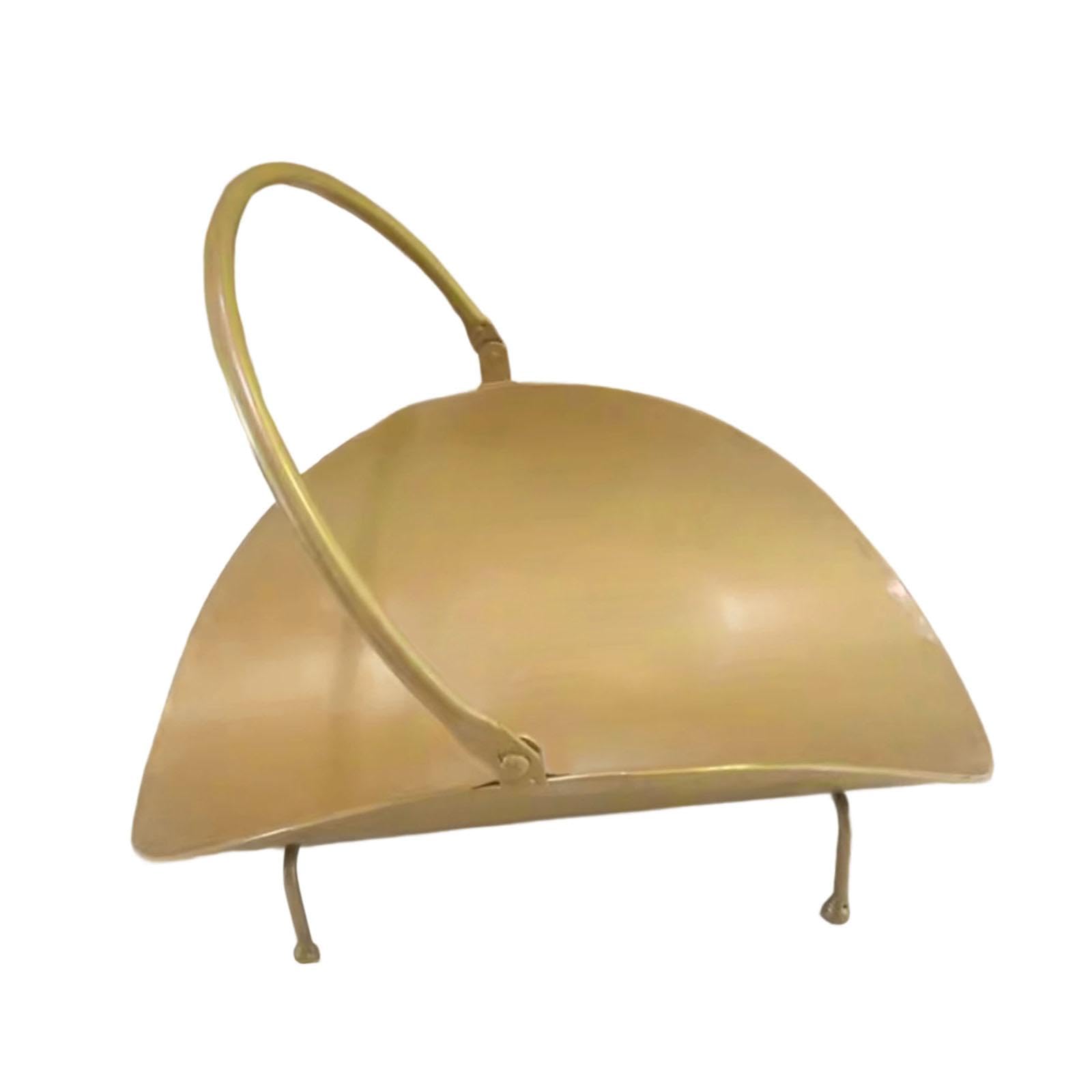 Fireplace Log Holder Fireplace Accessory European Home Decor Firewood Basket Gold| Home Improvement | Heating Cooling & Air | Fireplaces & Stoves | Log Holders & Carriers-picture-16